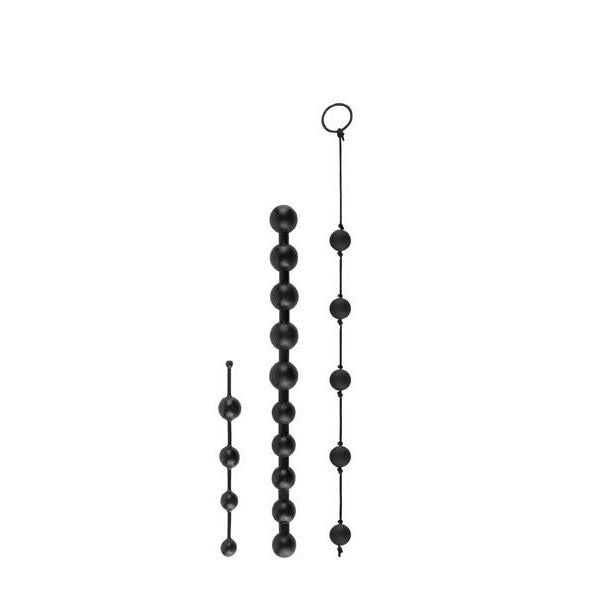 Anal fantasy collection - beginner's anal bead kit - Product front view  | Flirtybay.com.au